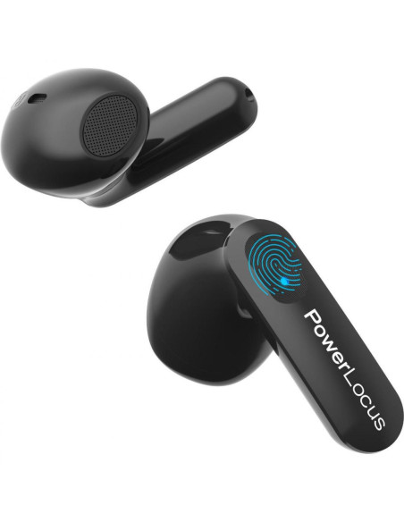 Casti audio POWERLOCUS Casti In-ear PowerLocus Vibe, Wireless, negru
