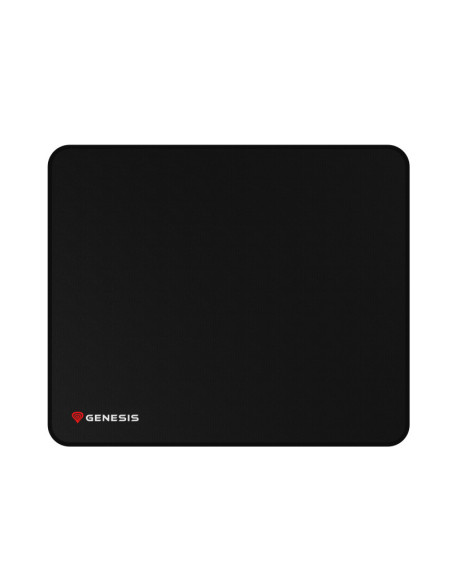 Mouse pad GENESIS Carbon 500 M Logo. Width: 250 mm, Depth: 300 mm. Product colour: Black, Surface coloration: Monochromatic, Mat