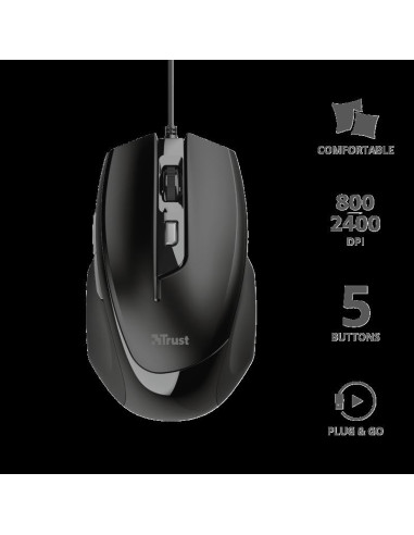 Mouse TRUST Mouse Trust Voca Comfort Mouse,...