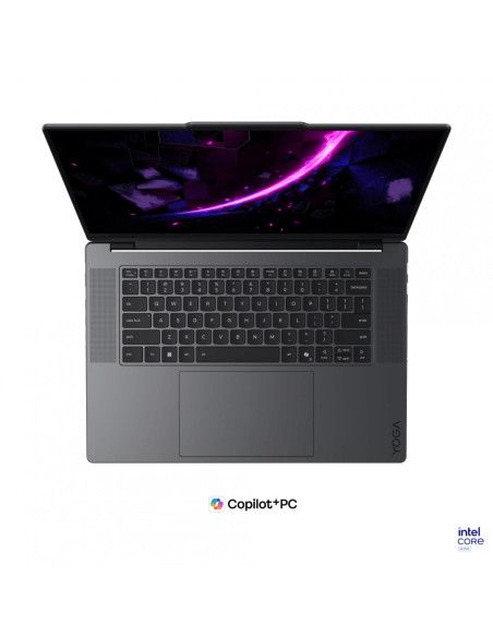 Laptop LENOVO Laptop Consumer LENOVO Yoga Pro 9 16IPH11, cu procesor Intel Core Ultra 7 356H, 16'' OLED, 32 GB LPDDR5x, 1 TB, NV