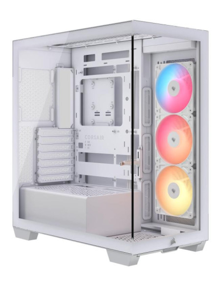 Carcase CORSAIR Carcasa CORSAIR 3500X RS-R ARGB, RGB, Mid Tower, White