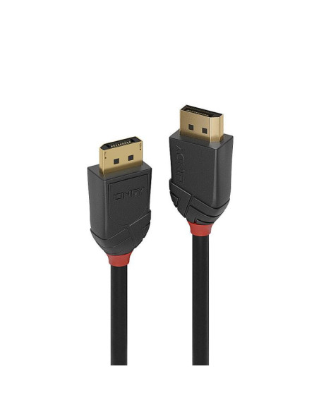 Cabluri periferice LINDY Cablu Lindy DisplayPort 2.1 54G, lungime 0.5m, Supported Bandwidth: 54Gbps, rezolutie maxima 16360 x 86