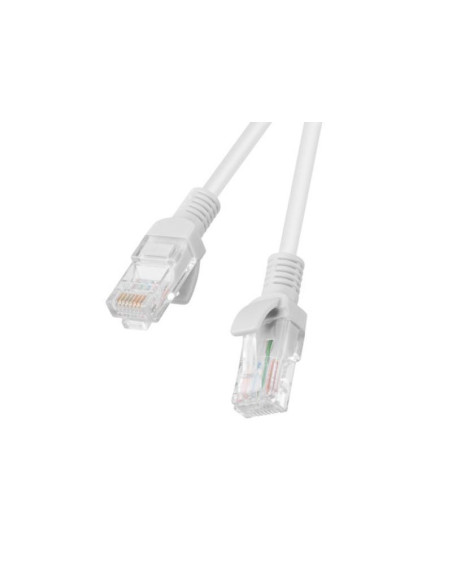 Alte accesorii retea LANBERG Patchcord Lanberg Cat.6 UTP, lungime 1m, material conductor Copper plated (CCA), gri