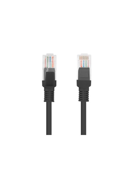 Alte accesorii retea LANBERG Patch cord Cat.5e UTP 20 m negru, Fluke Passed
