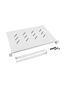 Accesorii LANBERG Poliță fixă 19" 1U / 483x300 mm, max....