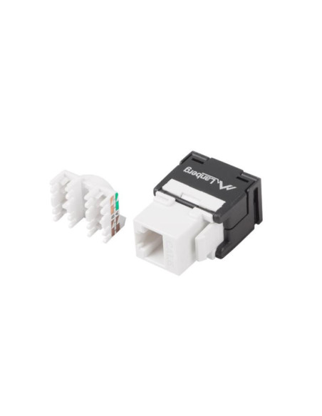 Accesorii LANBERG Modul Keystone fără scule RJ45LSA Cat.6 UTP 180°