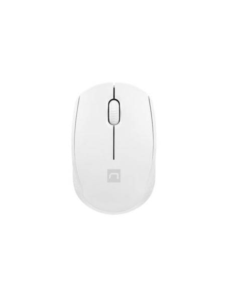 Mouse NATEC Mouse Wireless NATEC STORK, 1600 dpi, Alb