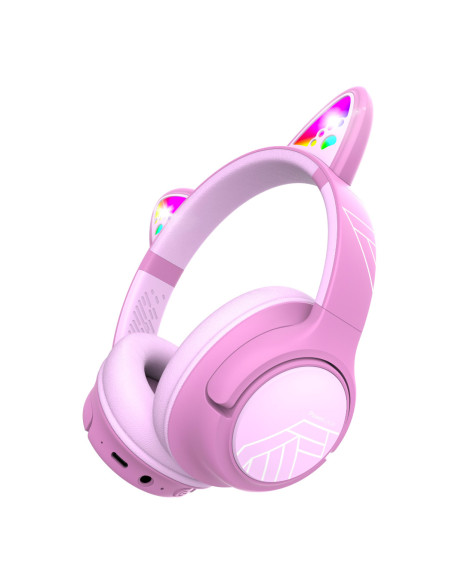 Casti audio POWERLOCUS Casti Head-band PowerLocus Bobo, Wireless, Roz