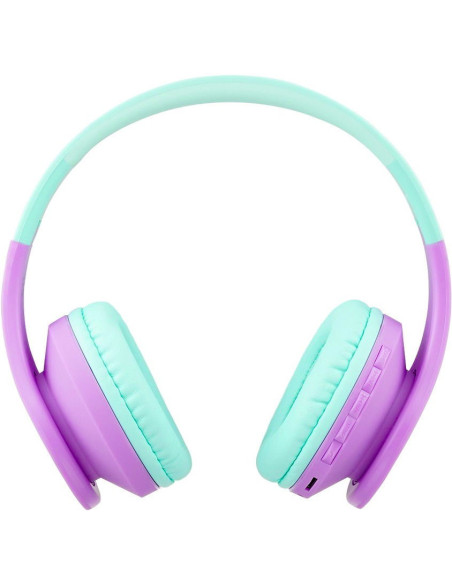 Casti audio POWERLOCUS Casti Head-band PowerLocus P1KIDS, Wireless, Albastru