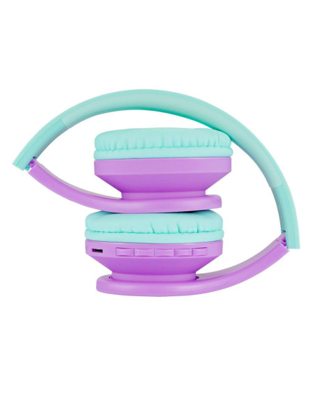 Casti audio POWERLOCUS Casti Head-band PowerLocus P1KIDS, Wireless, Albastru
