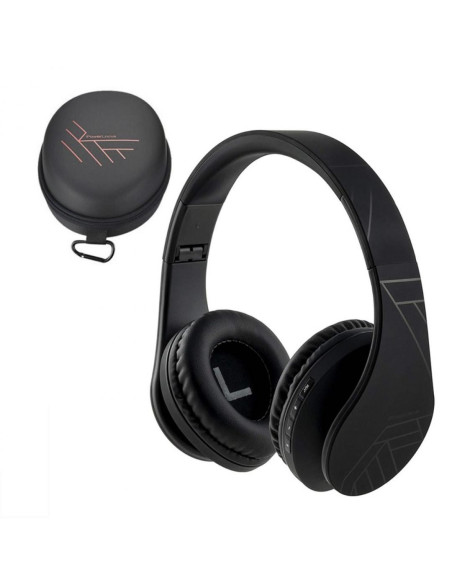 Casti audio POWERLOCUS Casti Over-ear PowerLocus P2, Wireless, Negru