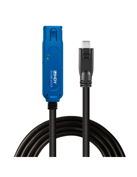 Cabluri periferice LINDY Extensie cablu USB 3.2 5Gbps Lindy, latime de banda suportata 5 Gbps, negru