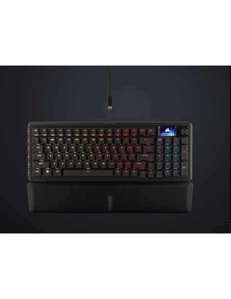 Tastaturi CORSAIR Tastatura Mecanica Gaming CORSAIR VANGUARD 96, RGB, USB, negru