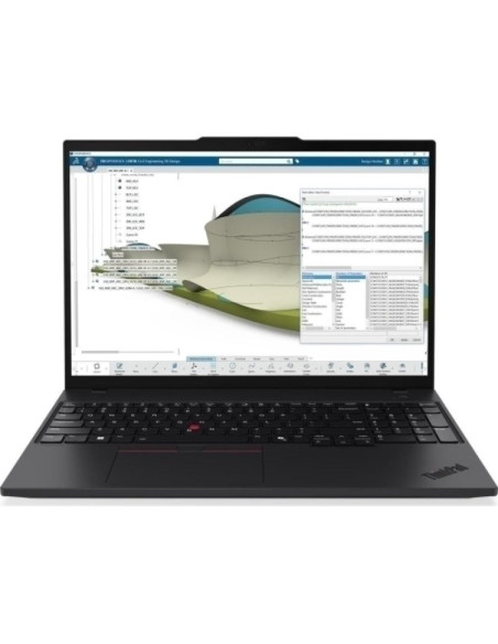 Laptop LENOVO Laptop Workstation Lenovo ThinkPad P16s Gen 4, cu procesor Intel Core Ultra 5 225H, 16'' IPS, 32 GB DDR5, 1 TB, NV