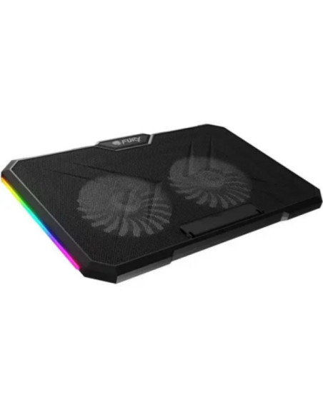 Stand & cooling pad GENESIS Cooler laptop Fury Gunbai G3, diagonala maxima laptop 17.3", 2 ventilatoare de 120 mm, viteza rotati