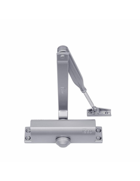 Accesorii ISEO AMORTIZOR HIDRAULIC DE USA ISEO ARGINTIU 37L100003 Forță de inchidere: EN 2/3/4 selectabila pentru usi cu latimea