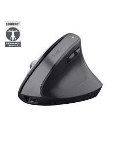 Mouse TRUST Mouse Wireless Trust Bayo+, 2400 DPI, Negru