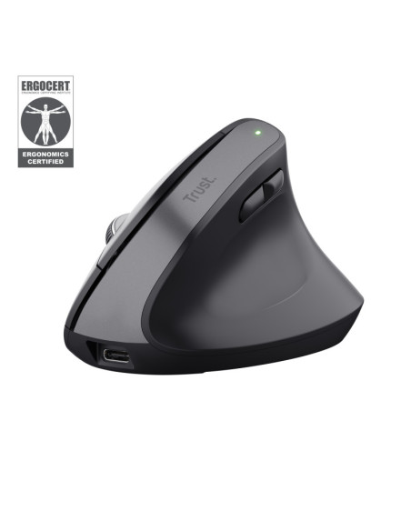 Mouse TRUST Mouse Wireless Trust Bayo+, 2400 DPI, Negru