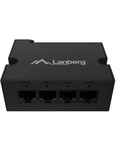 Switch-uri LANBERG Switch Lanberg DIN-FE4-AT-30W, 4 porturi 1000BASE-T PoE+, Unmanaged, maxiumum network link speed 100 Mbps, ch