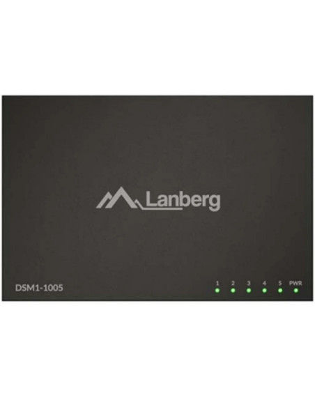 Switch-uri LANBERG Switch Lanberg DSM1-1005, 5 porturi 1000BASE-T, Unmanaged, maxiumum network link speed 1GB/S, latime de banda