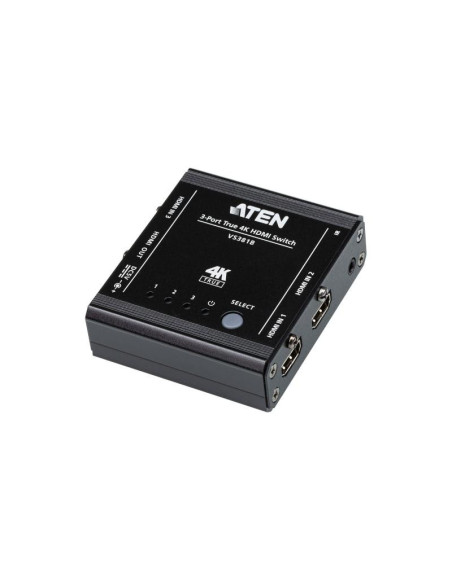 Splittere audio-video ATEN Switch 4K HDMI ATEN VS381B rezolutie maxima 4096 x 2160 Video Type portul: HDMI. Material: Metal, Cul
