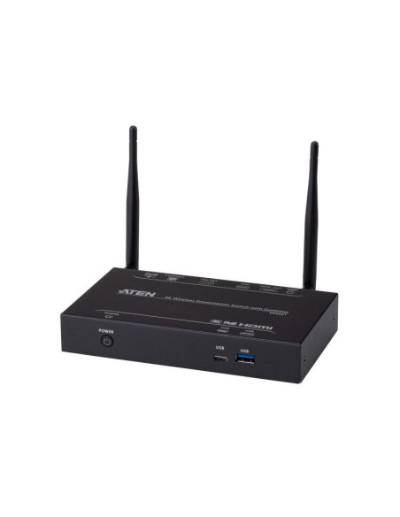 Switch-uri ATEN Switch video presentation wireless Aten VP2021 Factorul de formă: Spaţiul de lucru, Culoarea produsului: Negru,