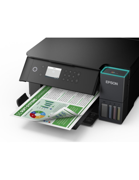 Multifunctionale InkJet EPSON Multifunctional inkjet EPSON EcoTank L6360, CISS, format A4, Color, Duplex, USB + LAN + Wi-Fi