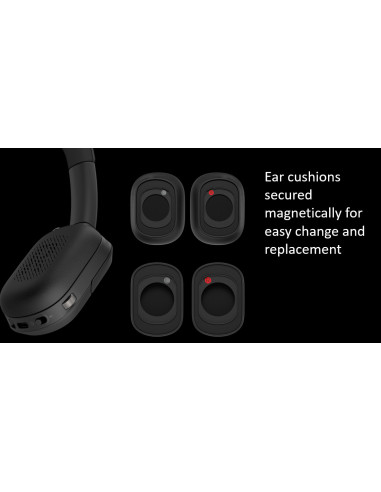 Casti audio HP Casti HP Focus 625, Wireless,...