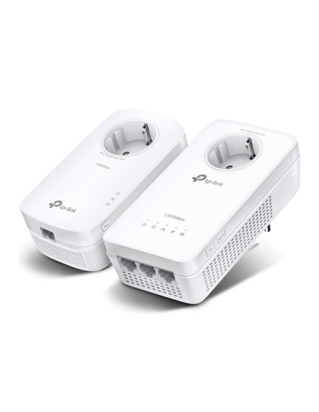 Adaptoare PowerLAN TP-LINK AV1300 Gigabit Passthrough Powerline AC1200 Wi-Fi Kit KIT: 1× TL-WPA8631P + 1× TL-PA8010P TL-WPA8631P