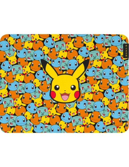 Mouse pad RAZER Mousepad Razer Gigantus V2 Medium - Pokémon Kanto Starters Edition, dimensiuni 360 x 275 x 3mm