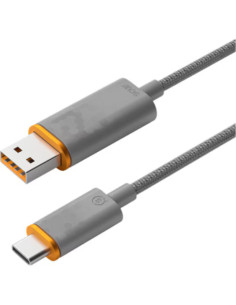 Cabluri periferice SCUF Cablu USB-C SCUF, 3.6m, Gri deschis