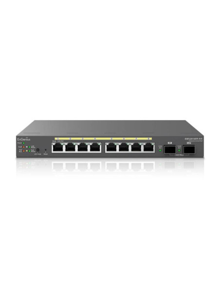 Access point & Range Ext. ENGENIUS Switch EnGenius Managed / stand-alone Desktop 8-port GbE 130W cu 2 antene SFP