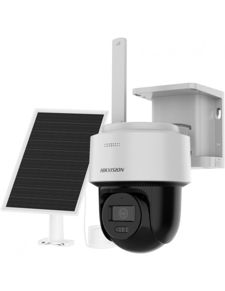 Camere supraveghere IP HIKVISION CAMERA IP BULLET 4MP CU PANOU SOLAR