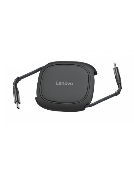 Accesoriu laptop LENOVO Cablu Lenovo 240W USB-C Retractable Greutate: 0.07kg Dimensiuni: 120 mm x 100 mm x 30 mm Culoare: Negru