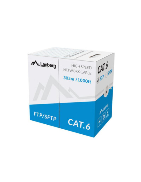 Cabluri periferice LANBERG Cablu LAN CAT.6 FTP 305M SOLID