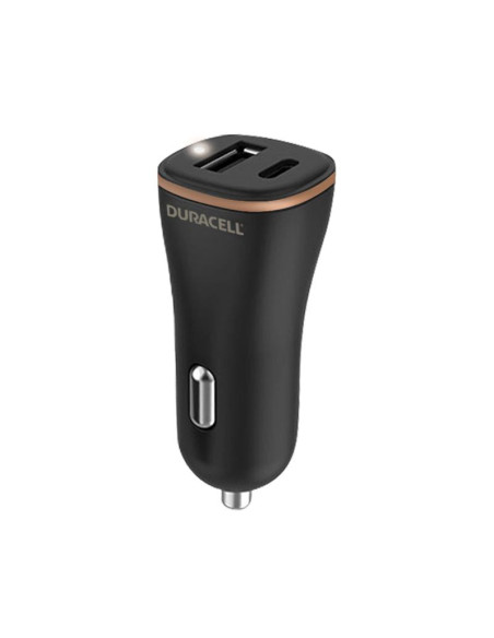 Accesorii DURACELL Incarcator auto Duracell PD18W +2.4A