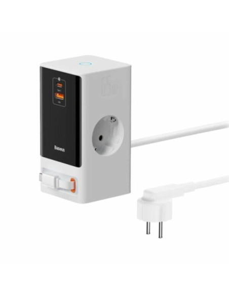 Televizoare BASEUS Incarcator Retea Baseus PowerCombo 65W a