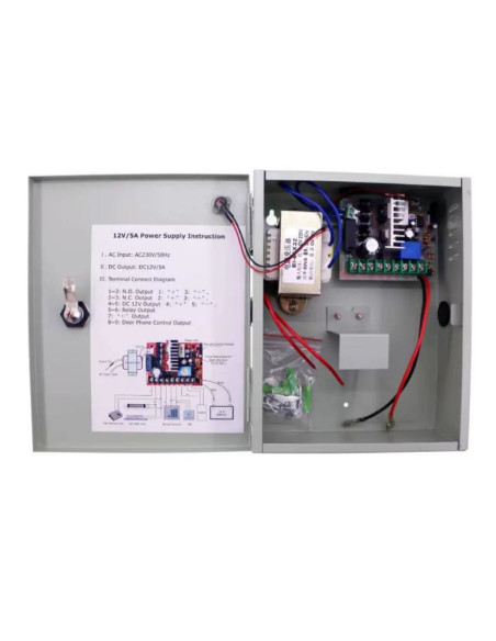 Accesorii OTHER SURSA ALIMENTARE 5A CARCASA METAL Input voltage: 220V AC 240V AC 50 60Hz Output voltage: 11V DC-14V DC 5A Output