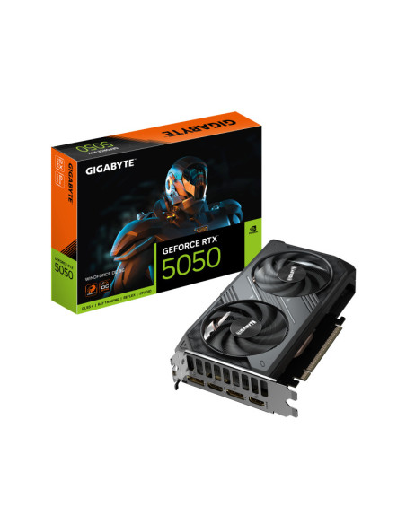 Placi video GIGABYTE Placa video Gigabyte GeForce RTX 5050, 8GB GDDR6, PCI Express 5.0, 128bit