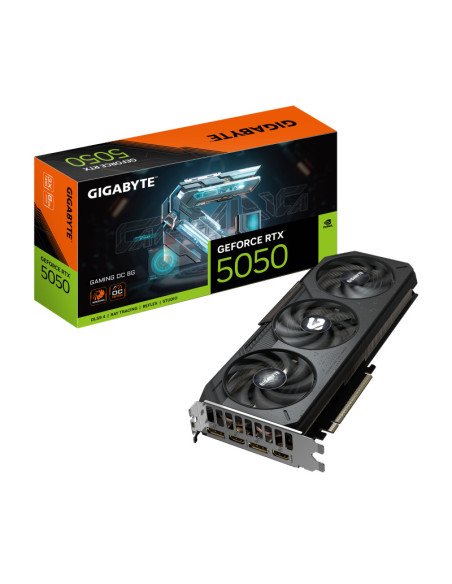 Placi video GIGABYTE Placa video Gigabyte GeForce RTX 5050 GAMING OC, 8GB GDDR6, PCI Express 5.0, 128-bit