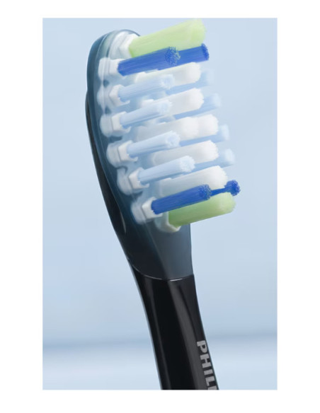 Accesorii PHILIPS Rezerve PHILIPS Sonicare Plaque Defence HX9044/88, Pachet de 4 capete de periere, Standard, Click-on, Sincroni