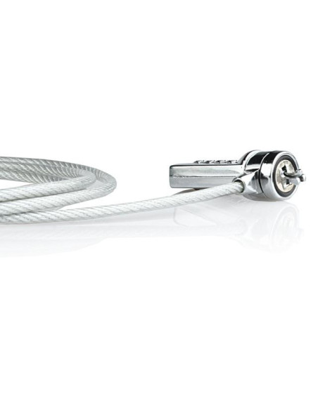 Cabluri periferice NATEC Cablu de securitate laptop Natec, lungime cablu 180 cm, material metal, gri