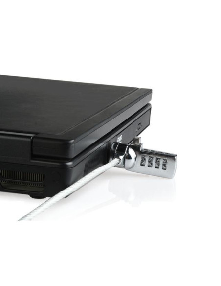 Cabluri periferice NATEC Cablu de securitate laptop Natec, lungime cablu 180 cm, material metal, gri