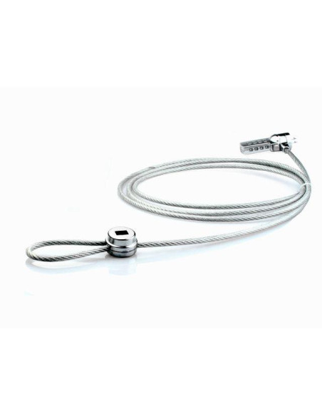 Cabluri periferice NATEC Cablu de securitate laptop Natec, lungime cablu 180 cm, material metal, gri