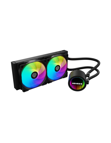 Cooler Procesor GENESIS CPU COOLER GENESIS HYDRIA 240 ARGB BLACK
