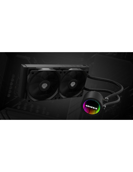 Cooler Procesor GENESIS CPU COOLER GENESIS HYDRIA 240 BLACK