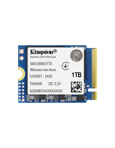 SSD-uri interne KINGSTON SSD intern Kingston NV3, 1 TB, PCI Express 4.0 x4, NVMe, M.2