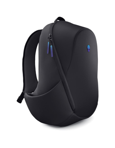 Alienware 16 Backpack - AW5625P Alienware design with 3D iridescent reflective Alienware logo