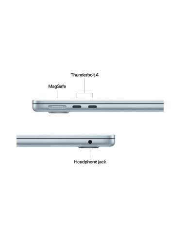 Laptop APPLE MacBook Air 13.6" Retina/Apple M4...