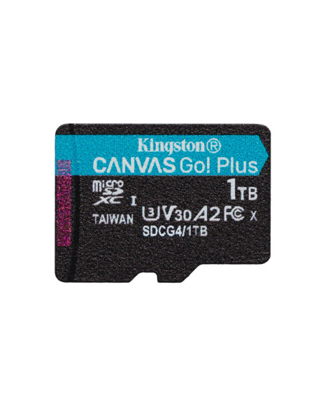 Carduri memorie KINGSTON Card de Memorie MicroSDXC Kingston,1TB,Canvas GO Plus,Fara Adaptor